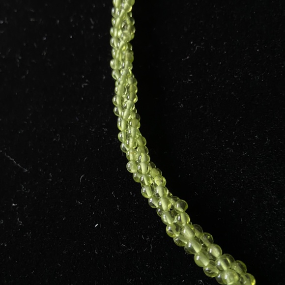 Peridot Rope Necklace - Picture 3 of 6